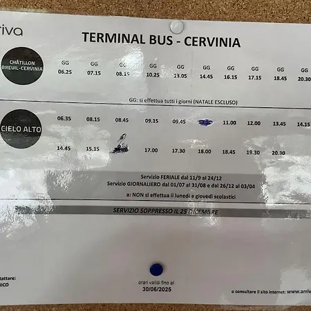 Apartamento Skiing Dacha La Coquille Breuil-Cervinia